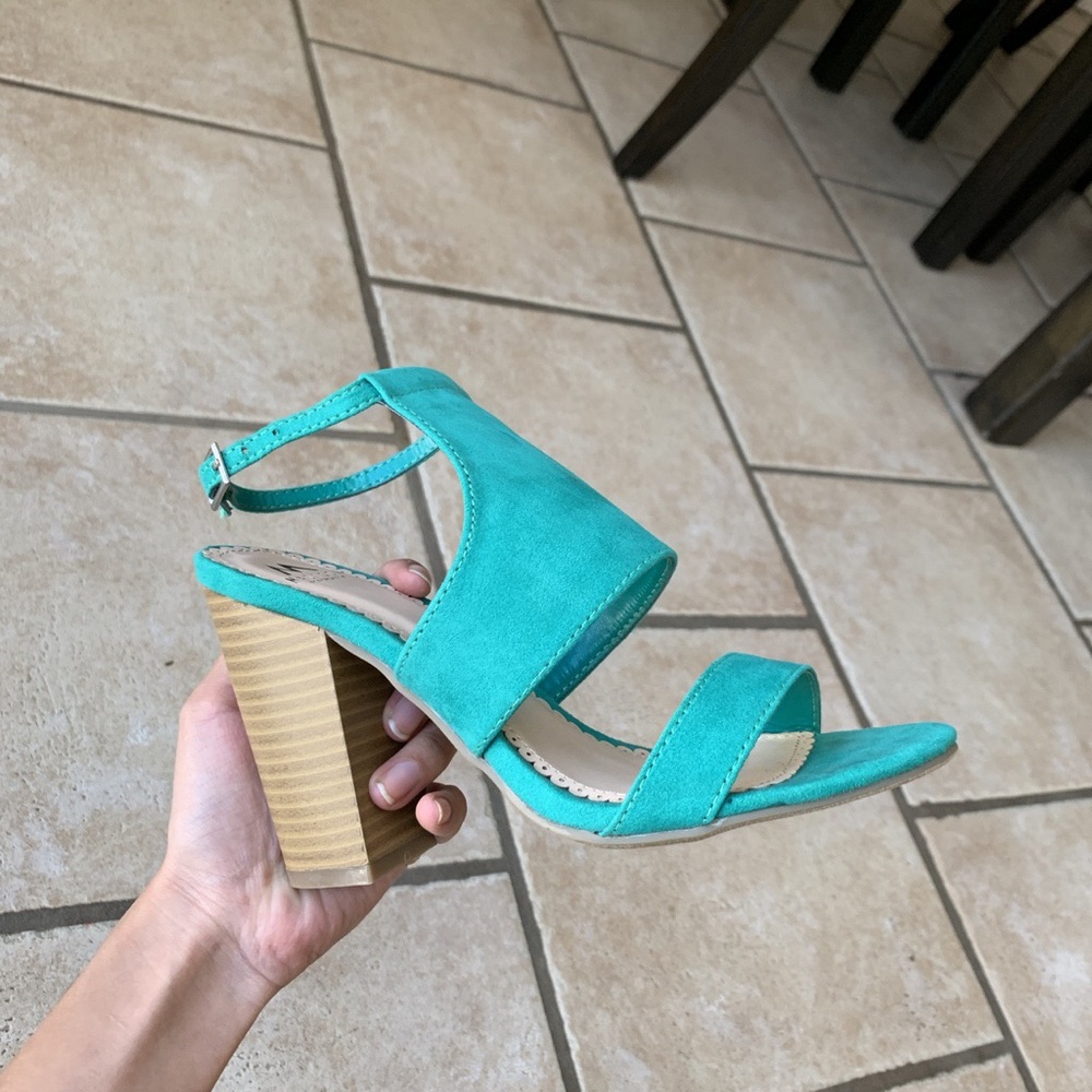 Turquoise Heels